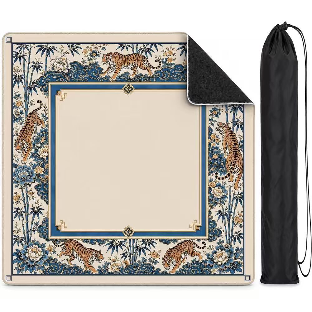 Thick Non Slip Diatom Mud Mahjong Table Mat