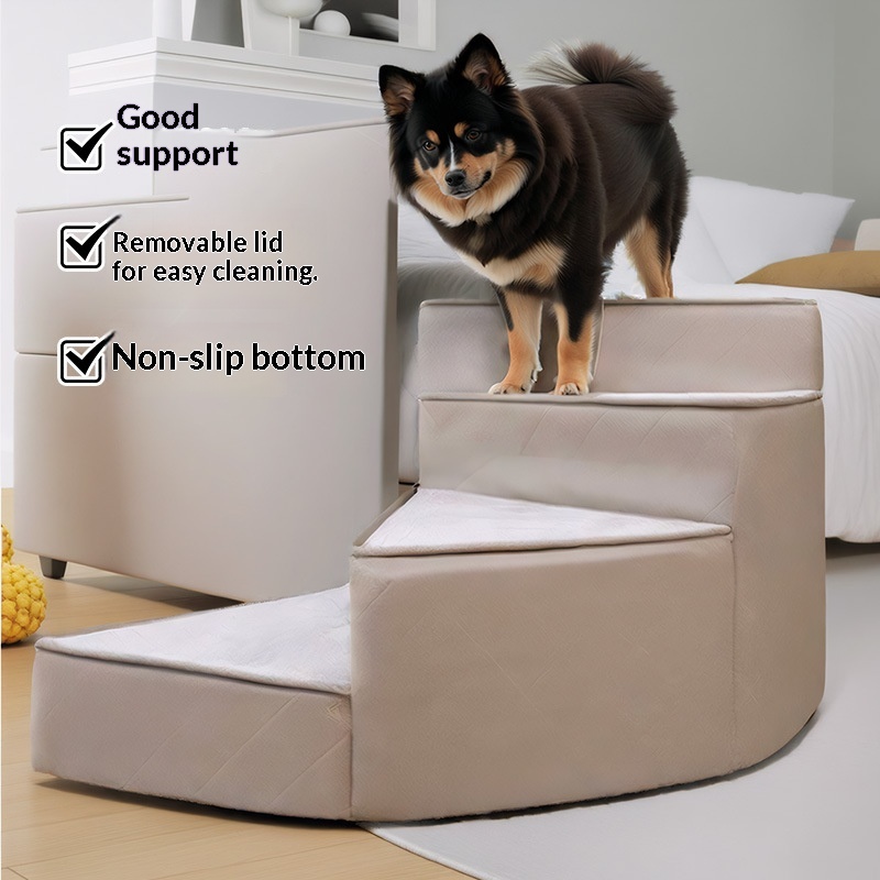 Wear-resistant Universal Step For Cats And Dogs Small Cat And Dog Climbing Ladder — image 1