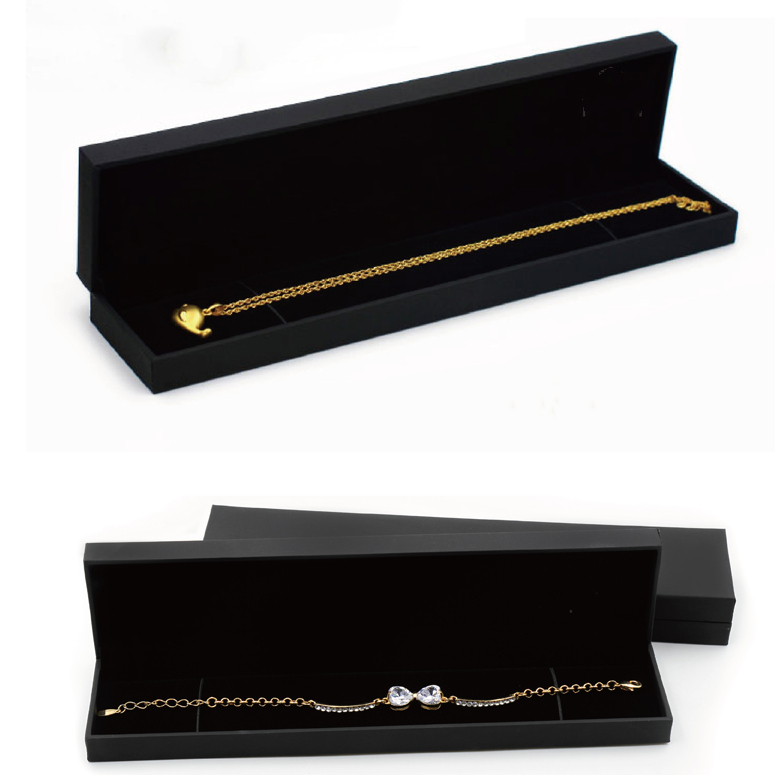 Black Necklace Bracelet Box Jewelry Box
