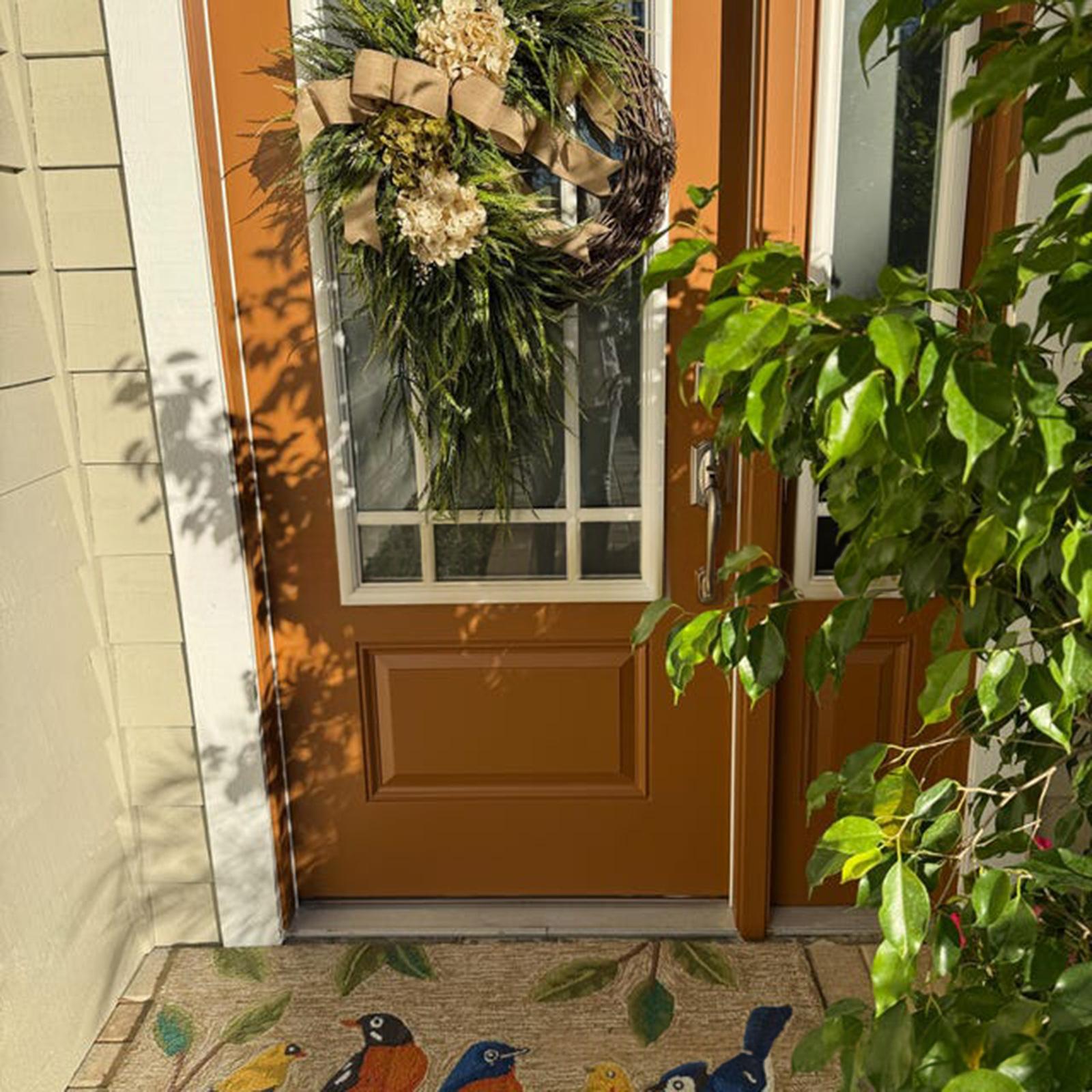 Apricot Hydrangea Wreath
