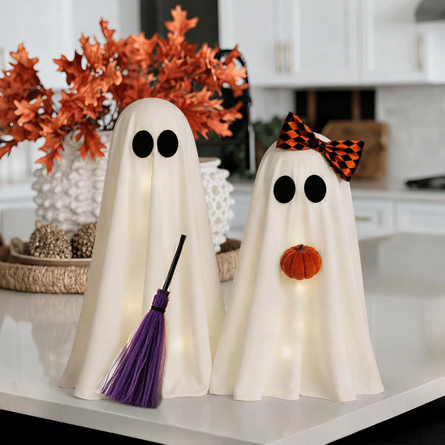 Couple Ghost Decorations, 2 Pieces