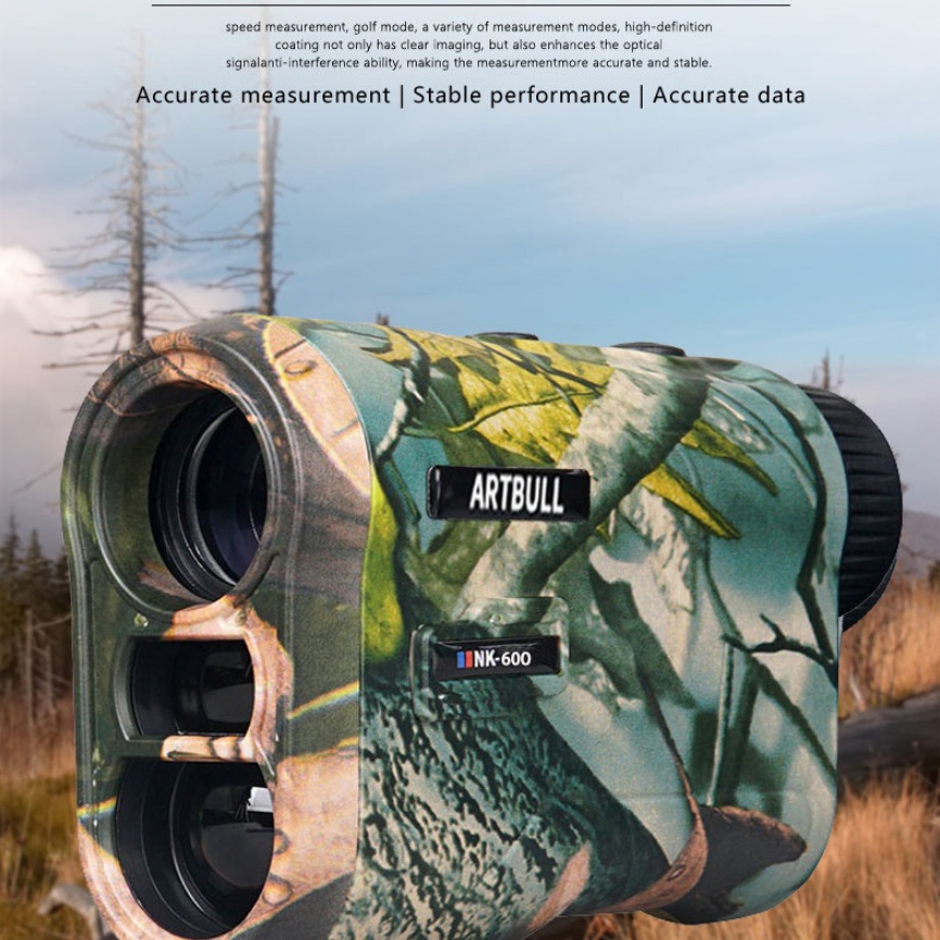 NK-600 Camouflage Golf Rangefinder Hunting Edition Rechargeable Telescope