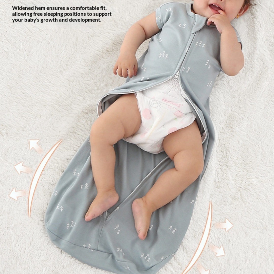All-cotton Four-season Baby Swaddle Sleeping Bag