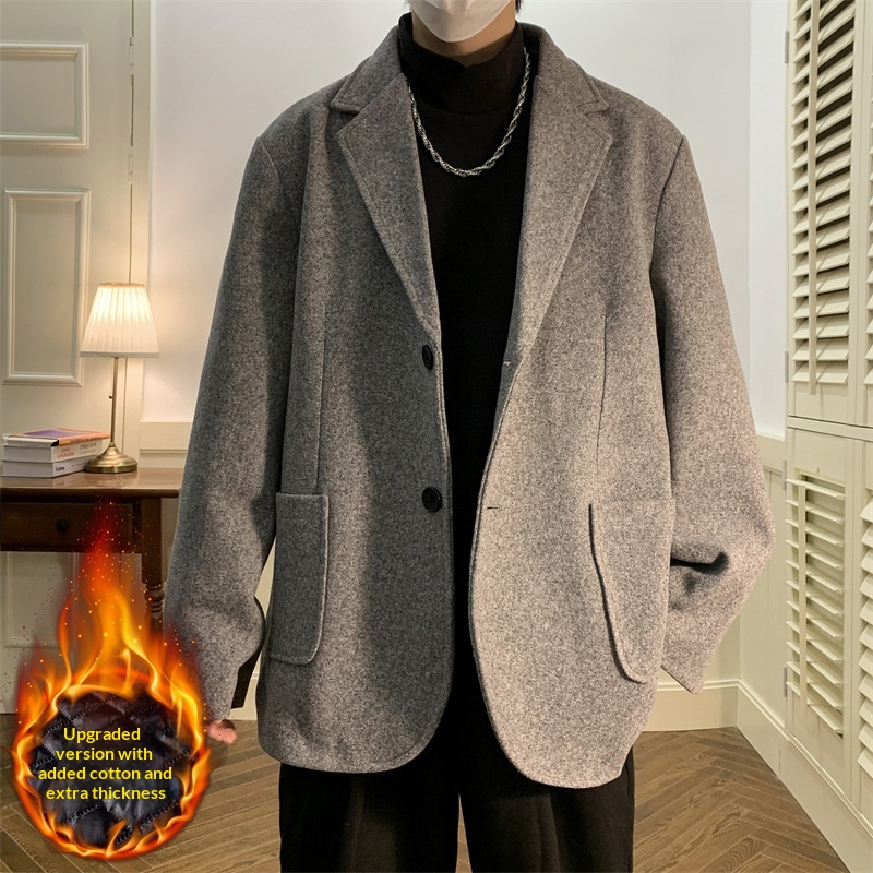 Padded Wool Coat, picture 3 of 6