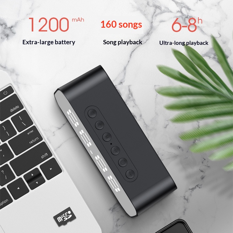 Subwoofer Gift Clock Mini Speaker