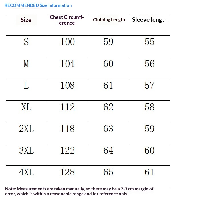 Women's Hooded Knit Sweater - size chart