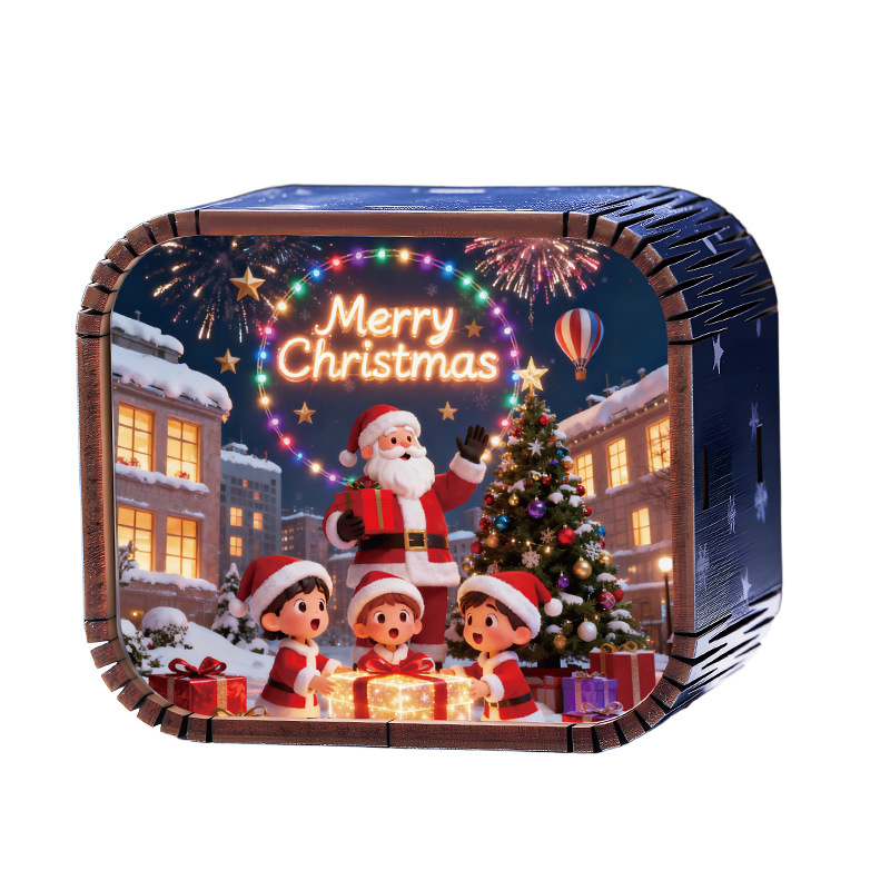 Wooden Wind-Up Music Box, picture 11 of 12
