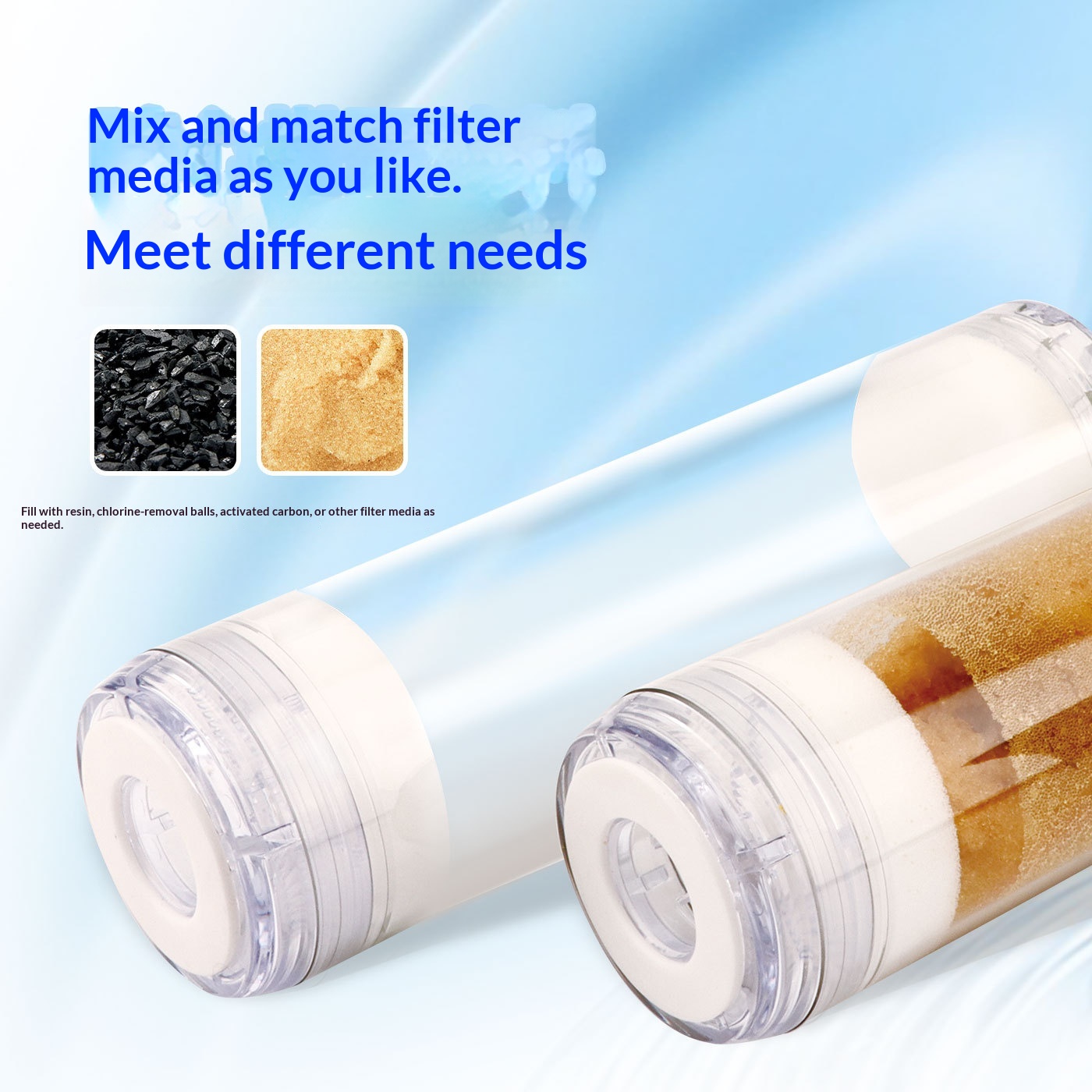 10-Inch Resin Water Filter Cartridge