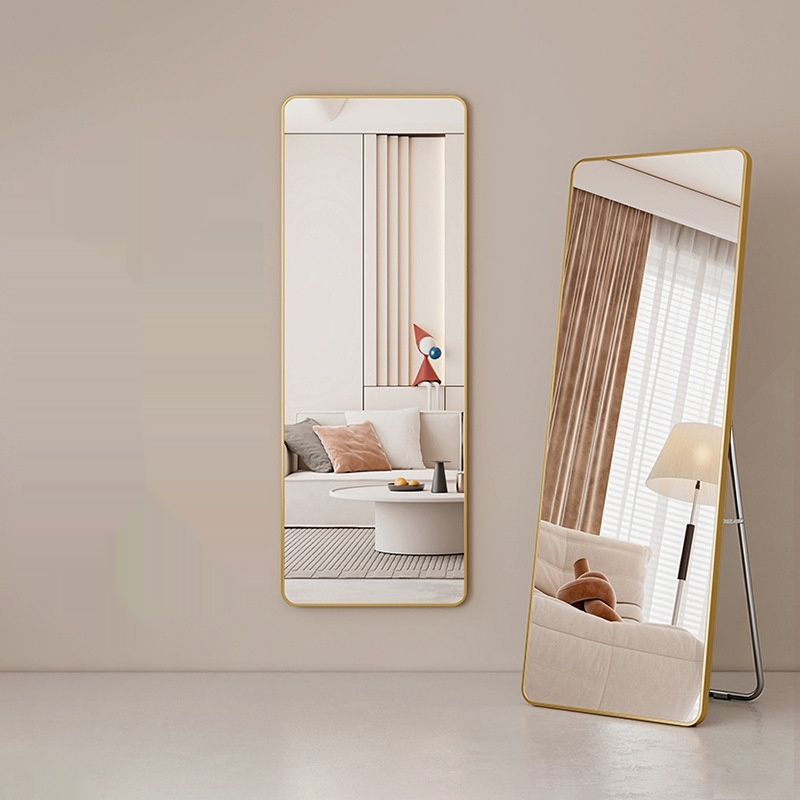 Floor-length Home-use Simple Wall-mounted Fitting Mirror