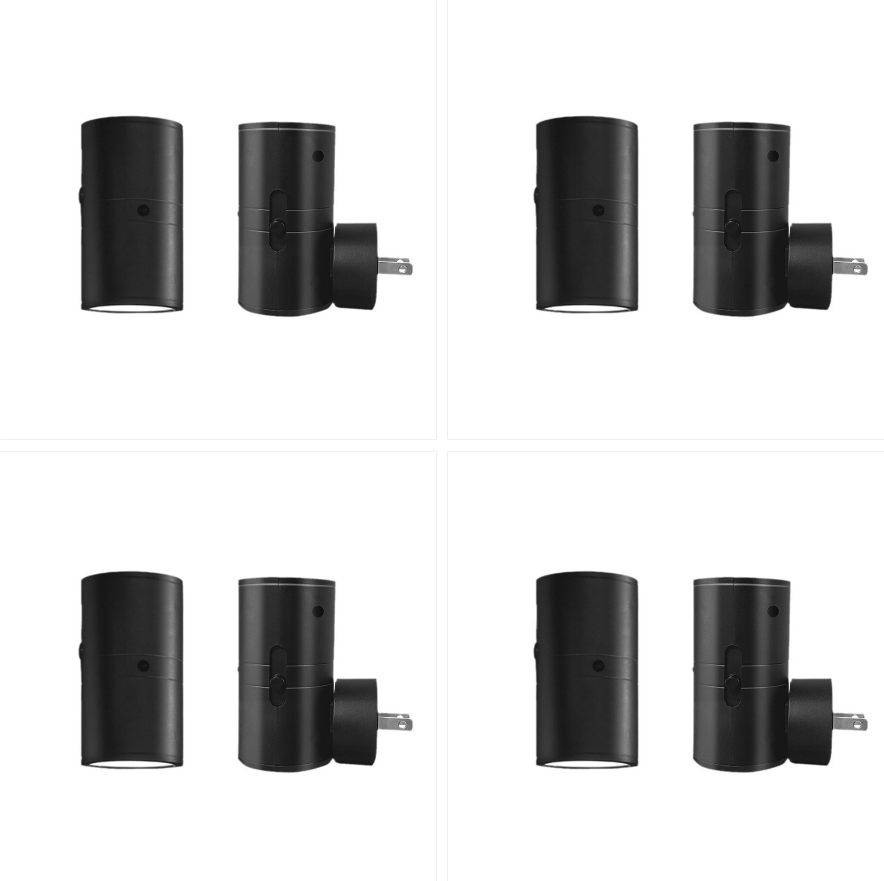 LED Wall-mounted Adjustable Brightness Soft Kitchen Corridor Bedroom Stairs Small Night Lamp