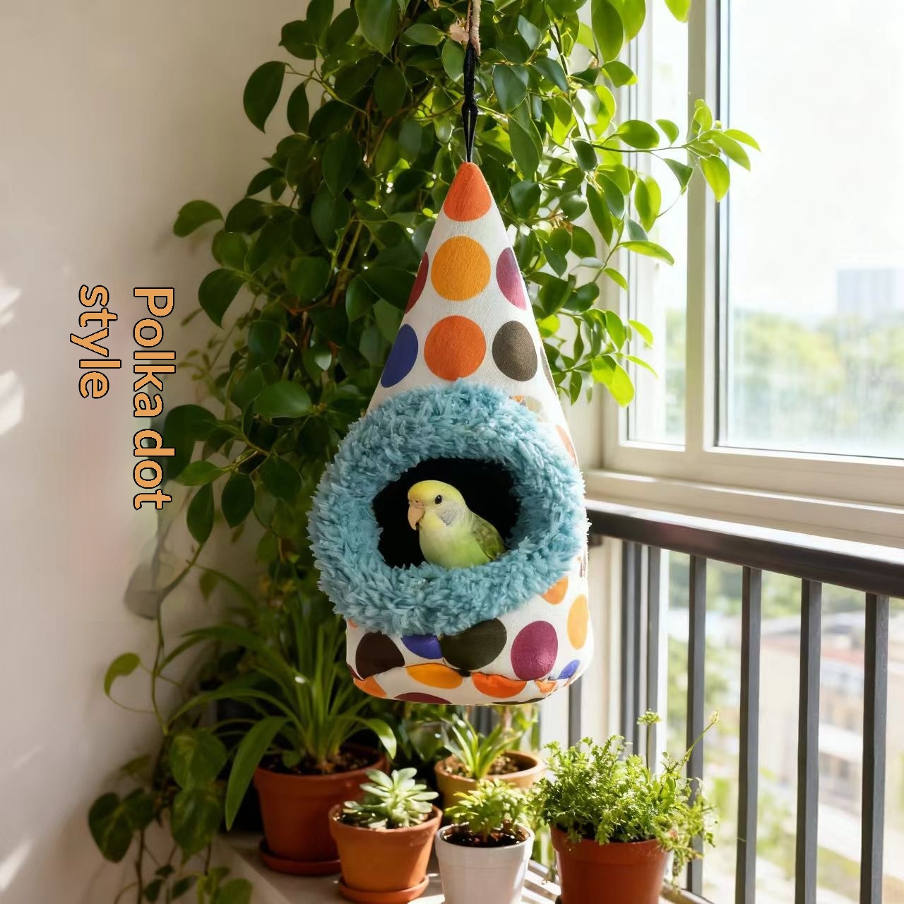 Bird Nest Warming And Thickened Cage Bedding detail photo 5
