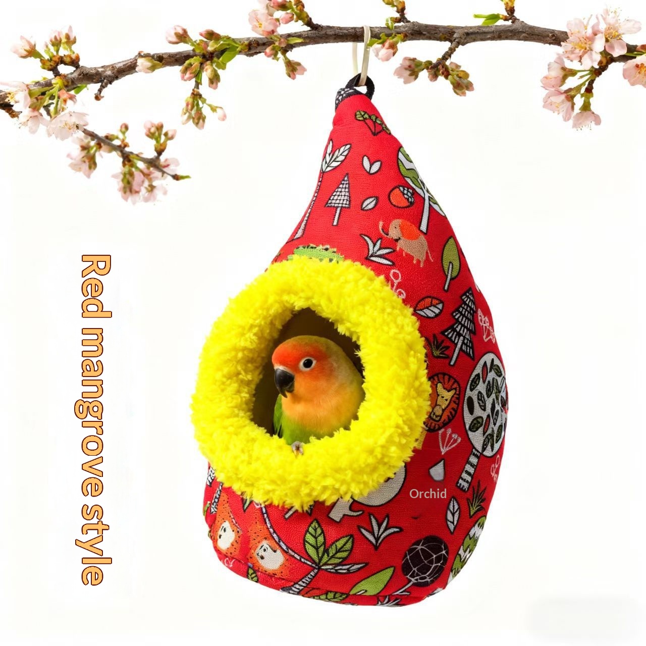 Bird Nest Warming And Thickened Cage Bedding detail photo 11