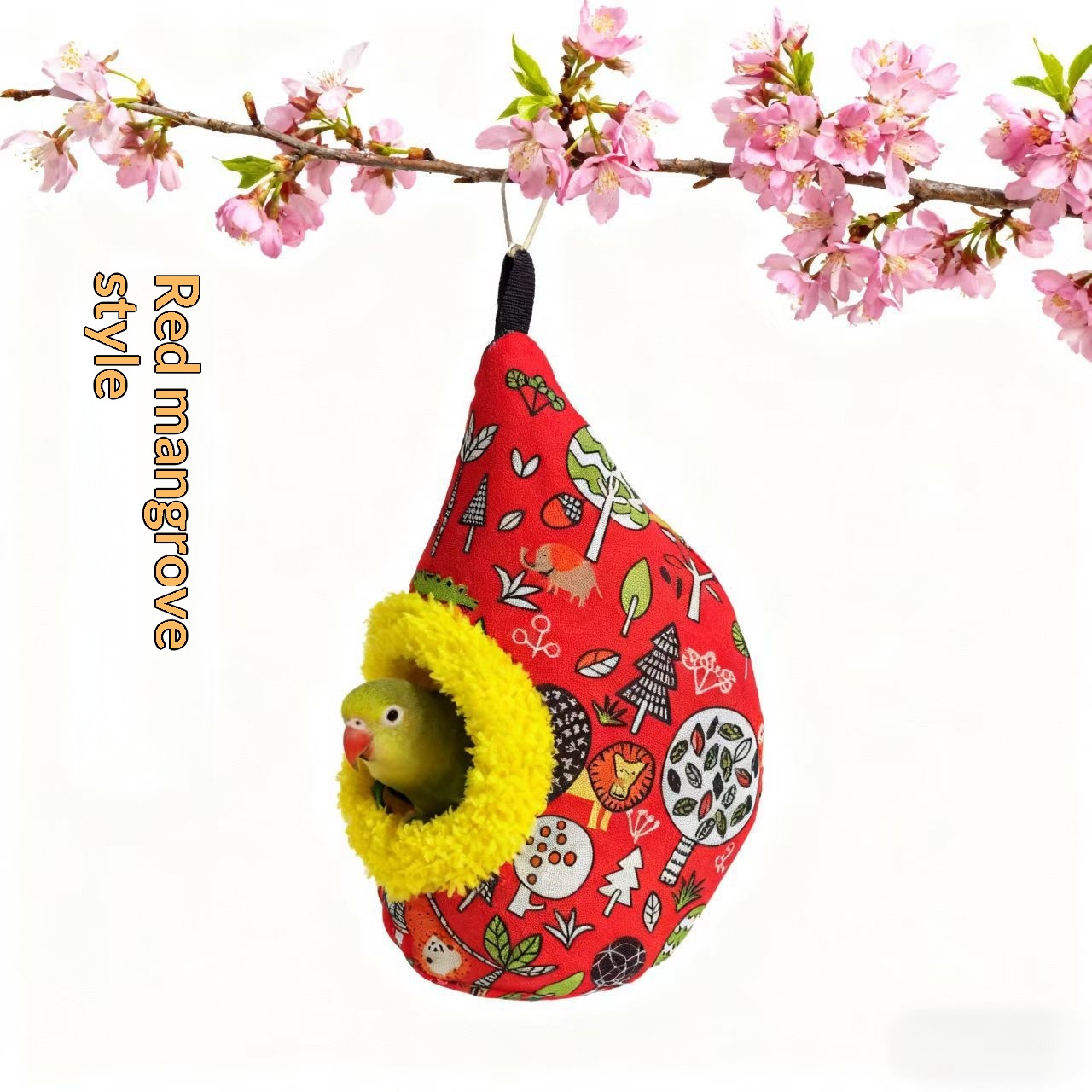 Bird Nest Warming And Thickened Cage Bedding detail photo 12