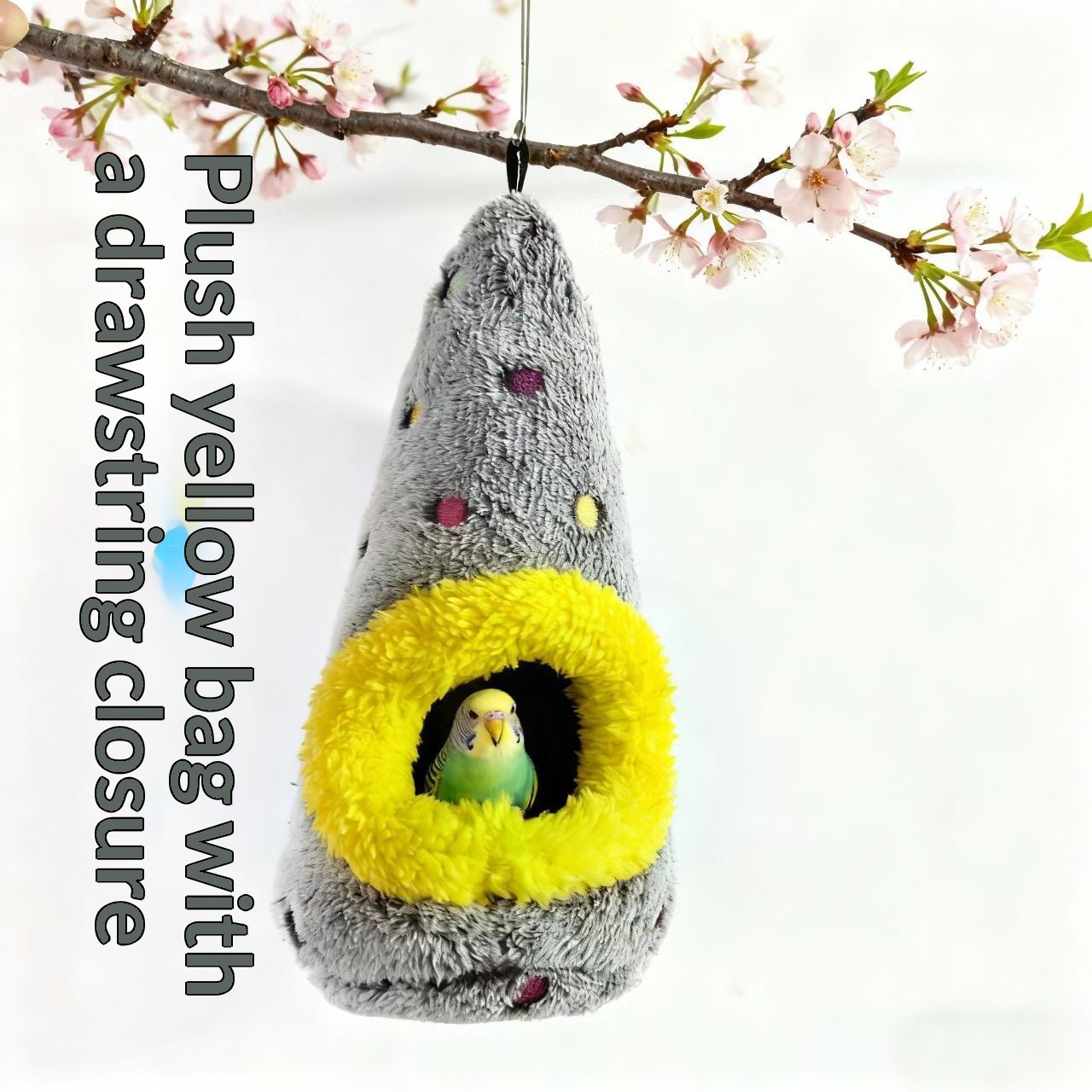 Bird Nest Warming And Thickened Cage Bedding detail photo 13