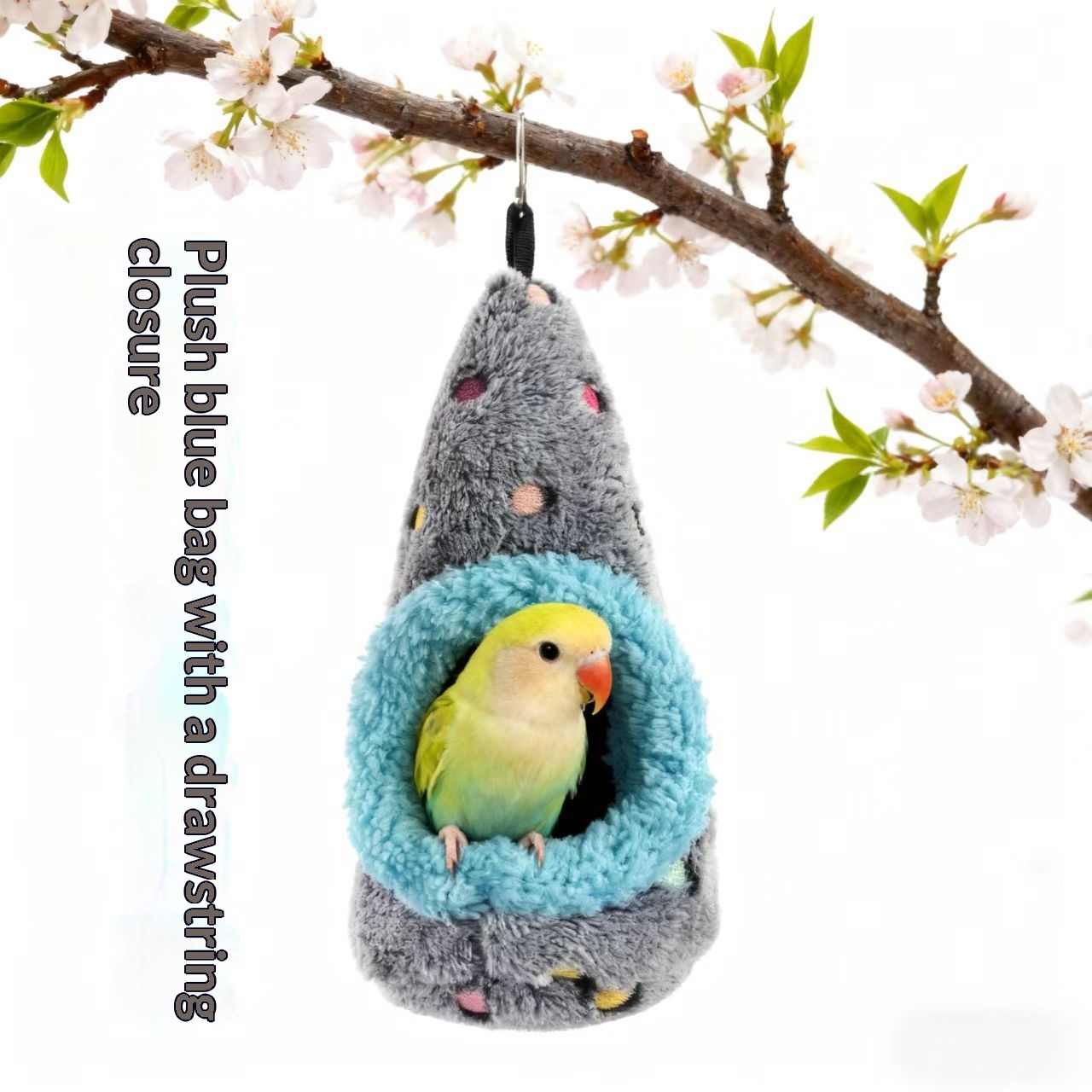 Bird Nest Warming And Thickened Cage Bedding detail photo 14