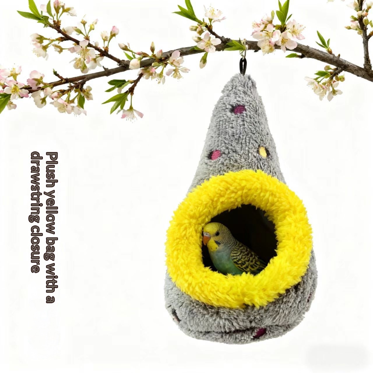 Bird Nest Warming And Thickened Cage Bedding detail photo 17
