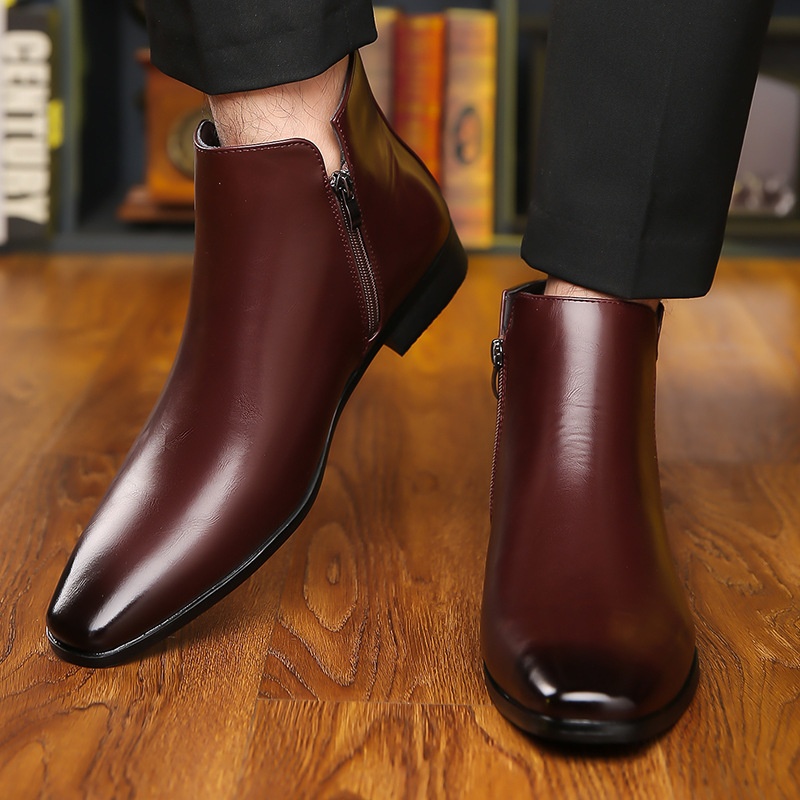 Men's Chelsea Boots Foreign Trade Pointed Toe