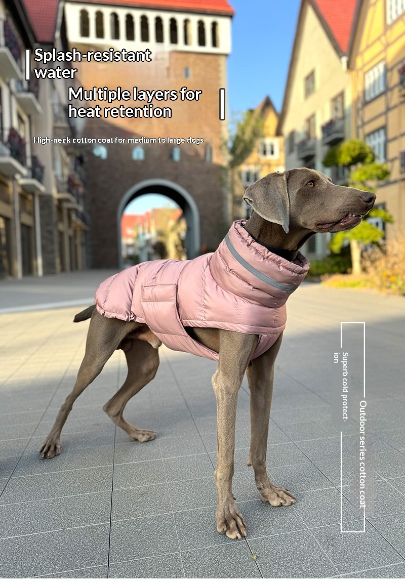 Winter Cotton Padded Pet Clothes detail photo 5