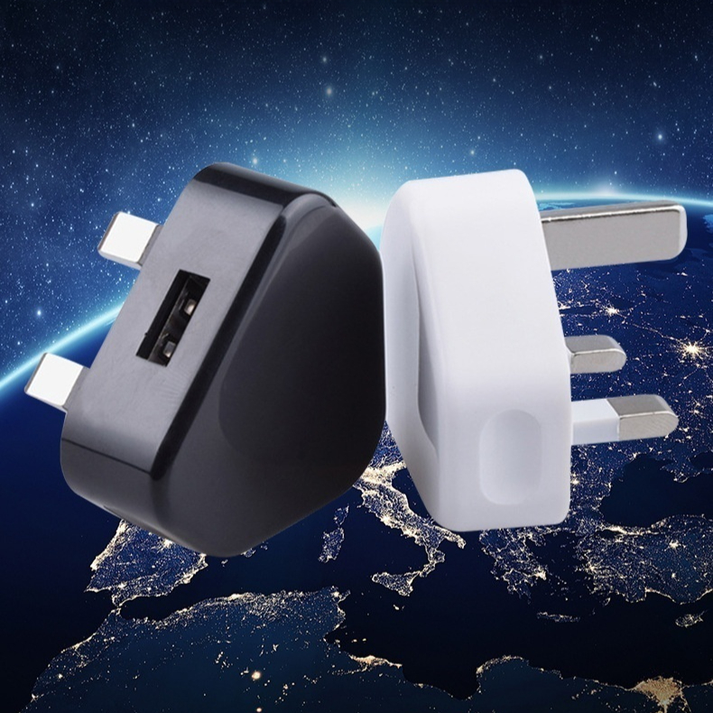 Cargador 5V1A estándar UK de carga lenta