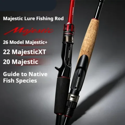 Straight-shaft Long-cast Perch Fishing Rod Versatile Use