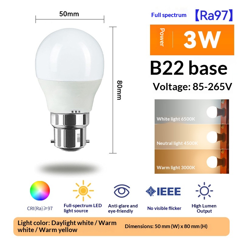 High-brightness Aluminum Lamp Holder With Plastic Cover For Home Use