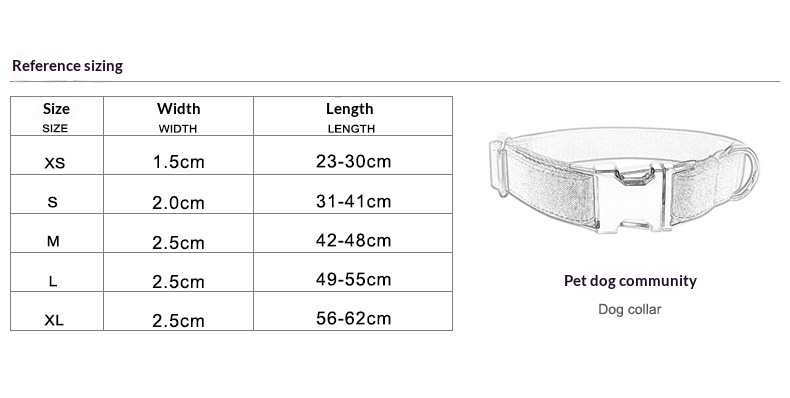 Wear-resistant Polyester Printed Pet Collar detail photo 1