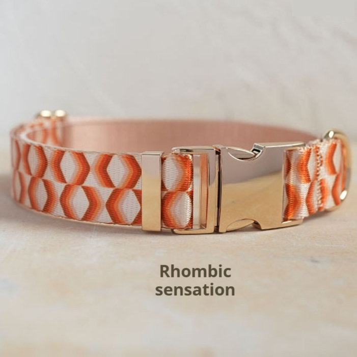 Wear-resistant Polyester Printed Pet Collar detail photo 2