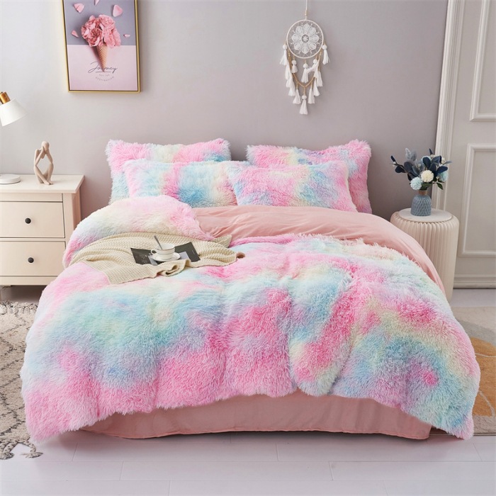 Plush Crystal Quilt Cover Printing