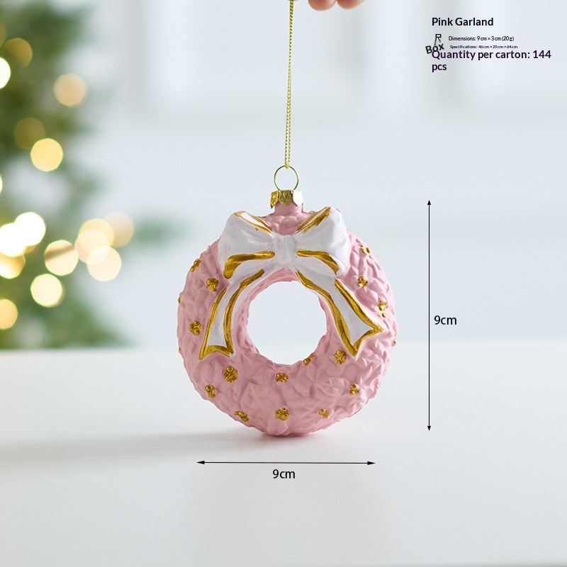 PVC Wreath and Christmas Ornaments, picture 11 of 12