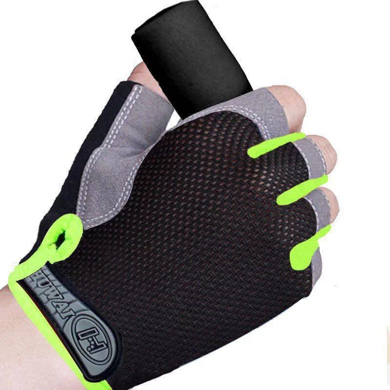 Cycling gloves half finger breathable elastic outdoor bike