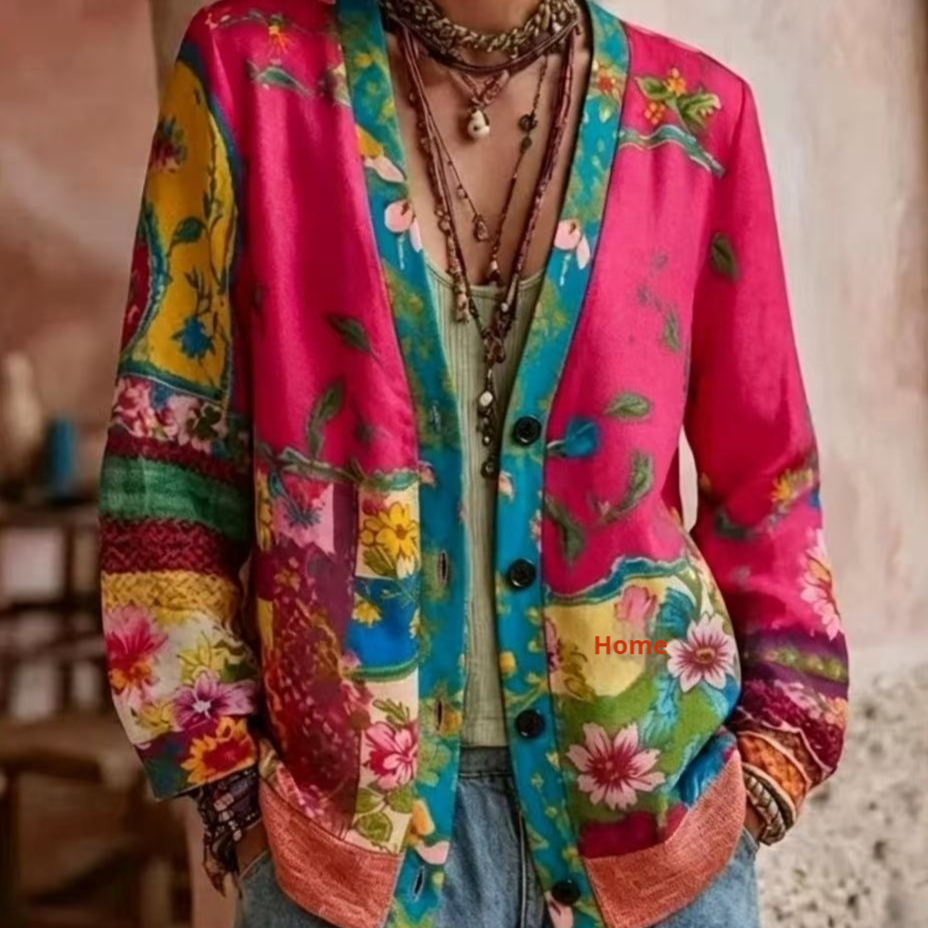 Solid-color Casual Chic Cardigan For Women