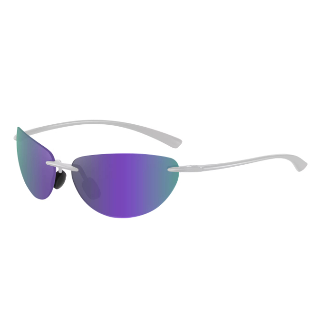 UV400 TR90 Frameless Rectangular Lightweight Men's And Women's Universal Sunglasses