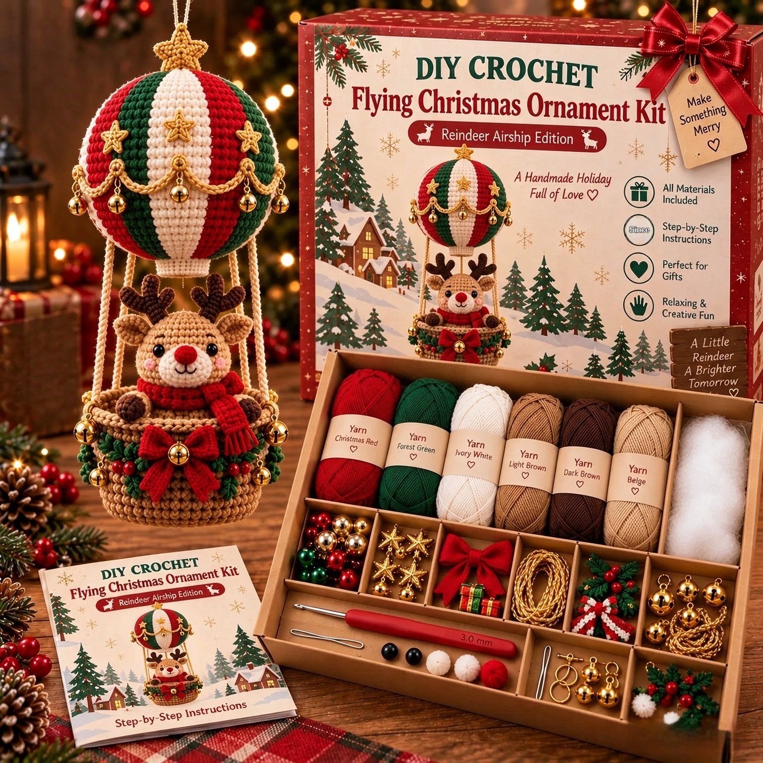 Christmas Crochet DIY Kit