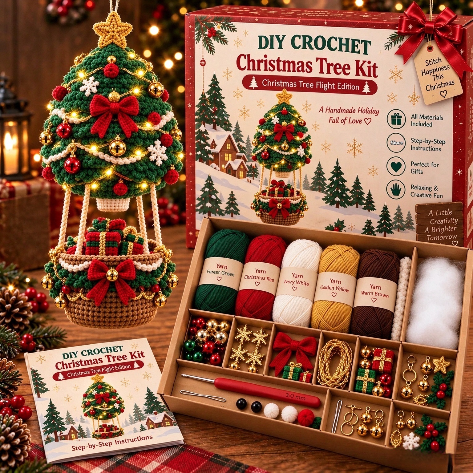 Christmas Crochet DIY Kit
