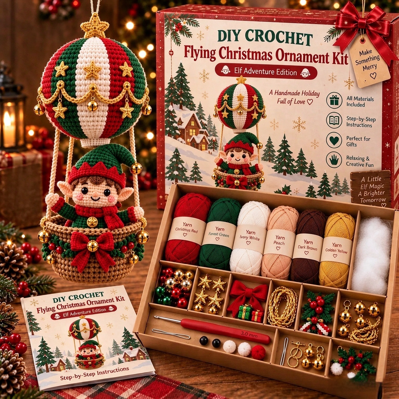 Christmas Crochet DIY Kit