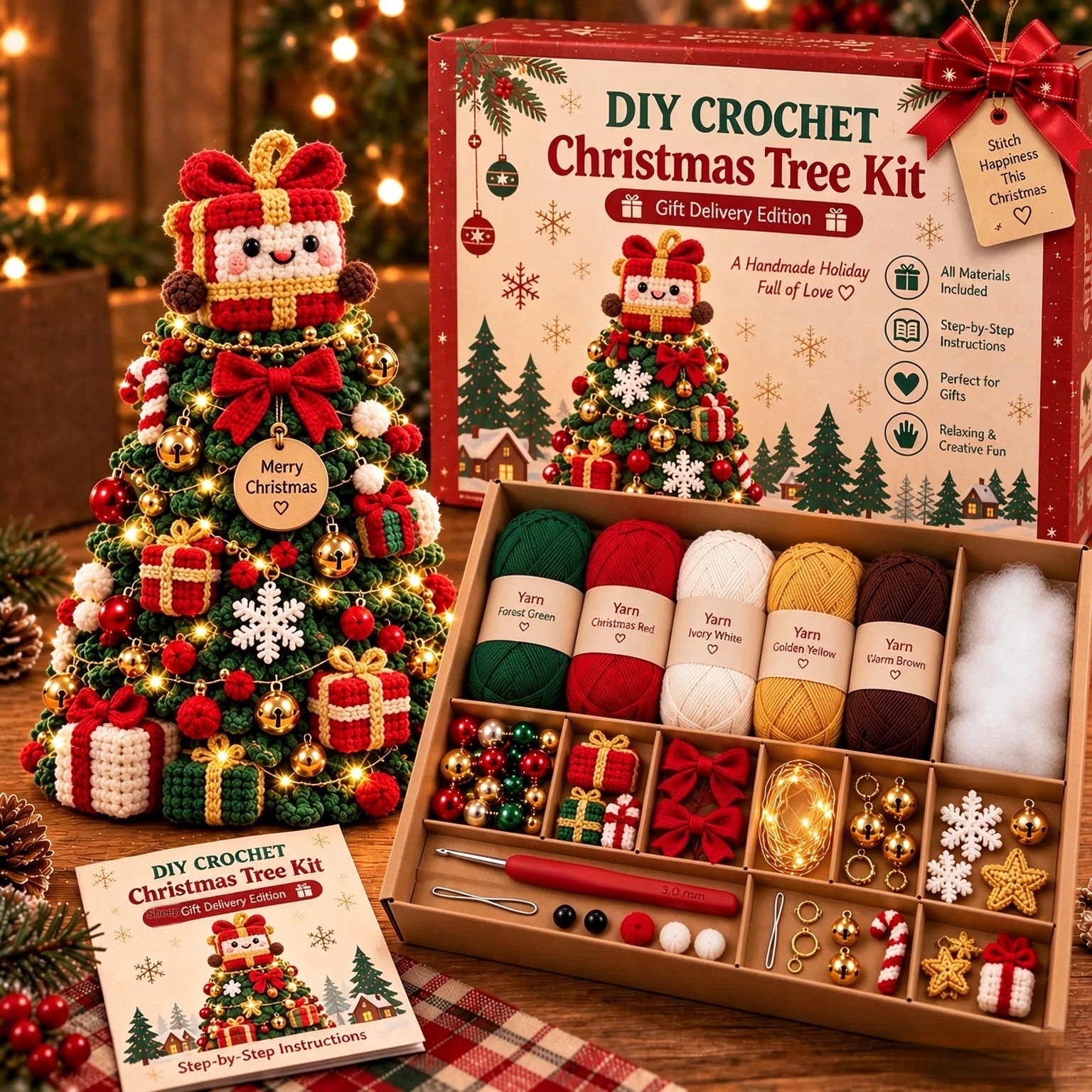 Christmas Crochet DIY Kit