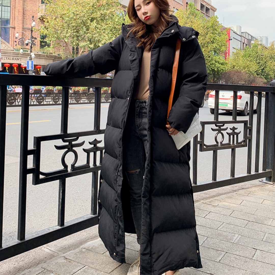 Women's Solid-Color Cotton Coat