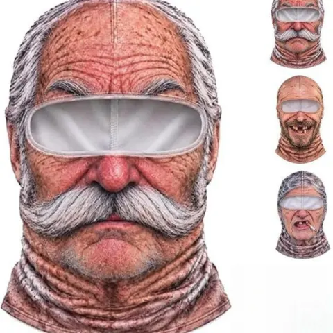 Realistic Winter Ski Face Mask Windproof Thermal Balaclava