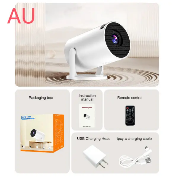 MINI Wireless Same Screen HD Portable Projector For Home Use