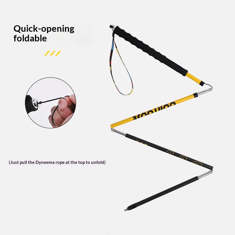 Hiking Poles Walking Sticks Ultra-light Carbon Fiber