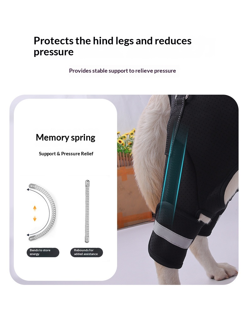 Dog Rear-leg Assist Harness For Senior And Disabled Dogs Aiding In Rehabilitation detail photo 9