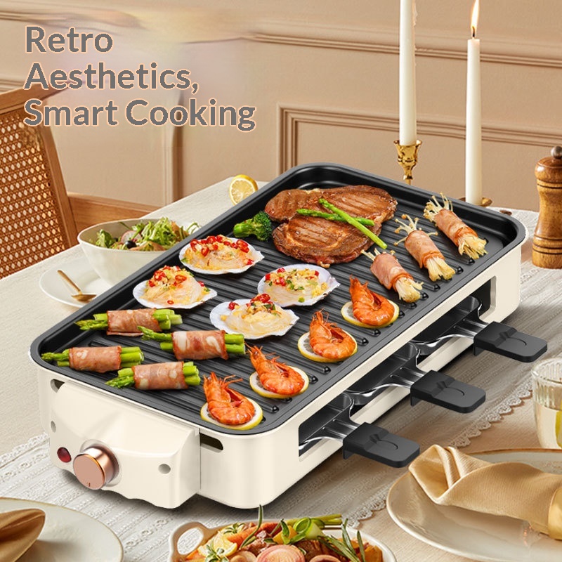 Multi-functional Split Barbecue Grill