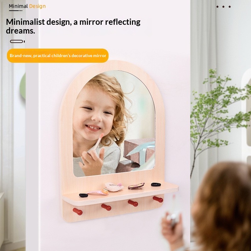 Pink Dressing Table Playset For Girls Birthday Gift Toy Set