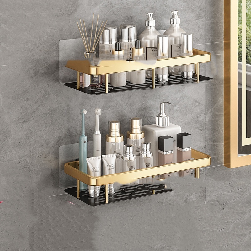 Aluminum Triangular Shelf For The Washroom Storage Unit