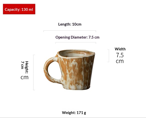 Ceramic Pour-Over Coffee Cup and Brewer Set