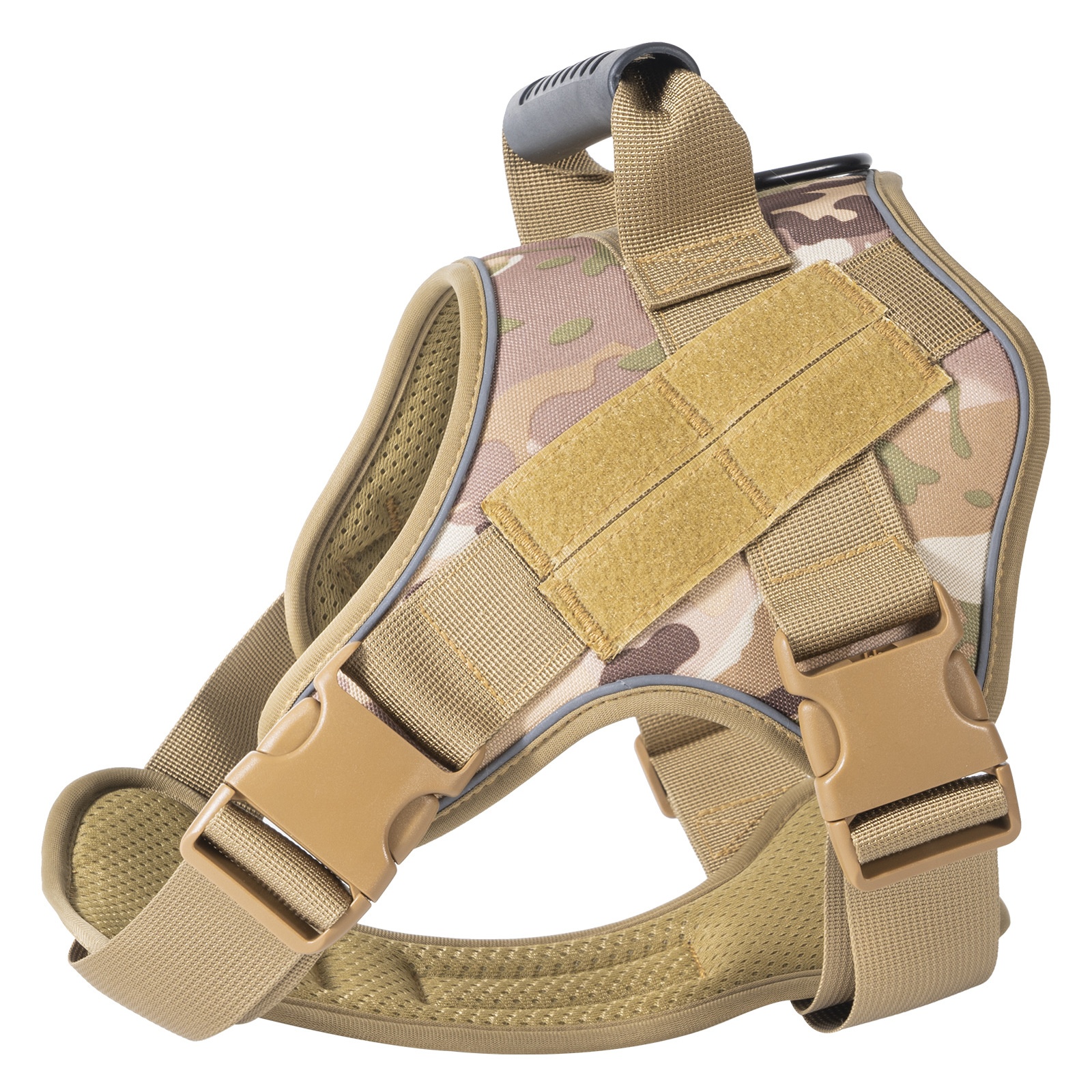 Traction Rope For Large Dogs Breathable Tactical Harness