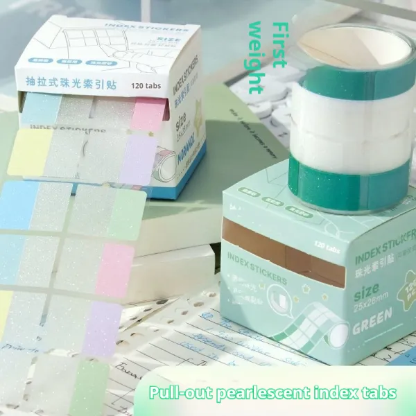 Pearlescent Index Tabs for Books lifestyle photo 5