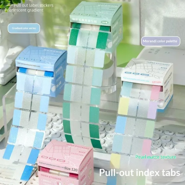 Pearlescent Index Tabs for Books lifestyle photo 3