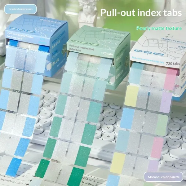 Pearlescent Index Tabs for Books lifestyle photo 1