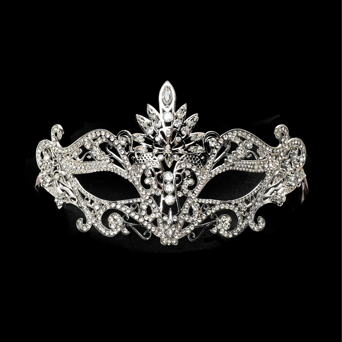 Bride Ornaments Rhinestone Wedding Dress Crown